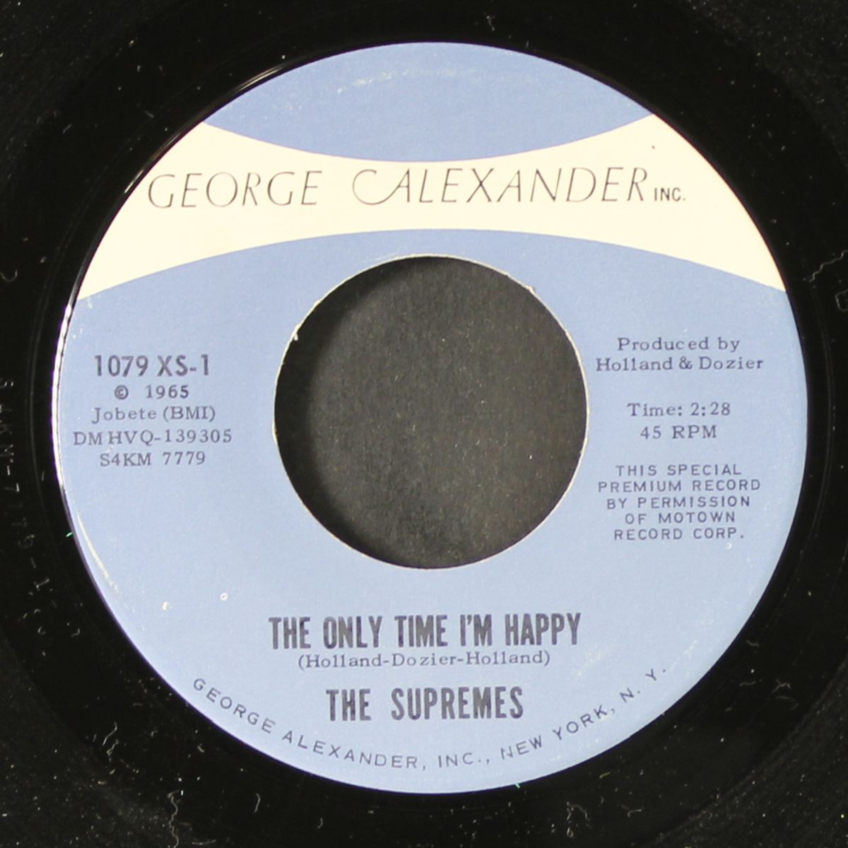 the only time i'm happy / interview by SUPREMES