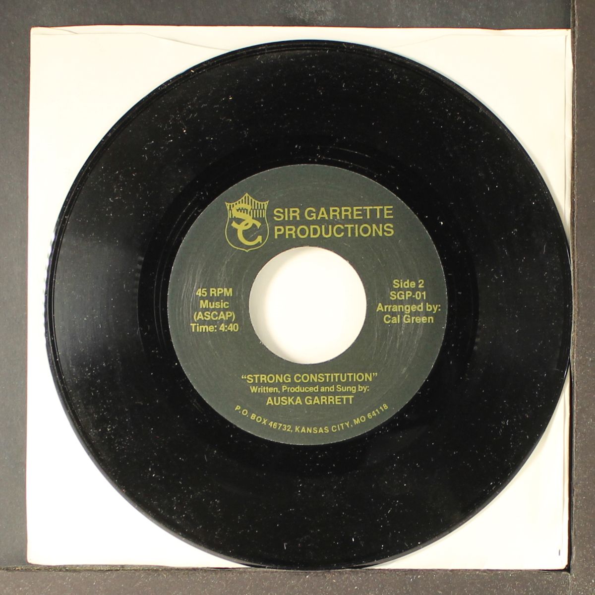 let me have the stranger / strong consitution by AUSKA GARRETT