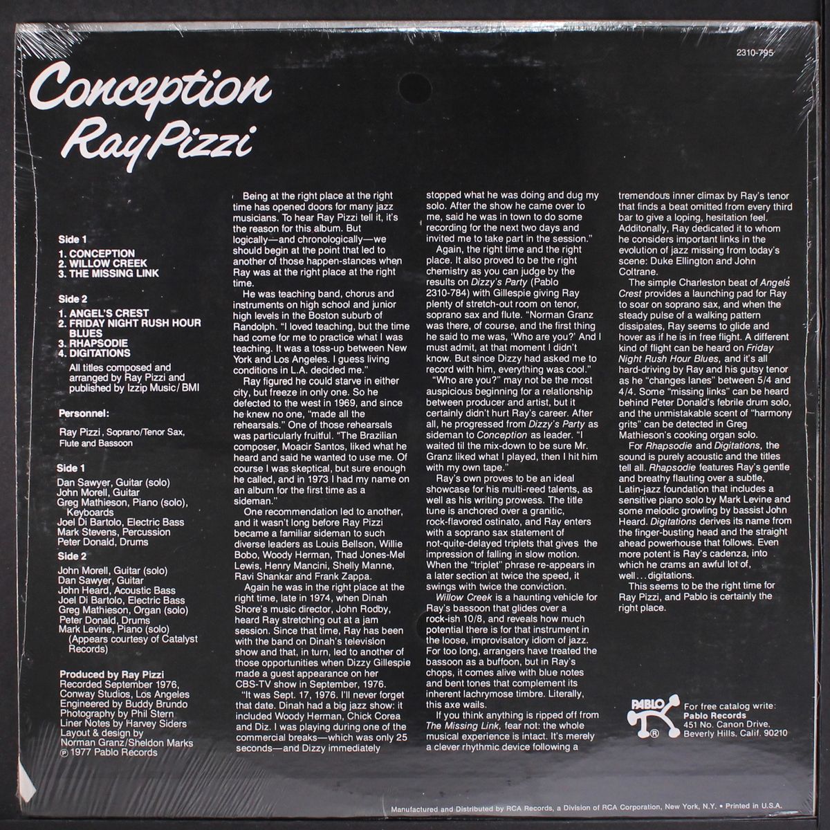 conception by RAY PIZZI