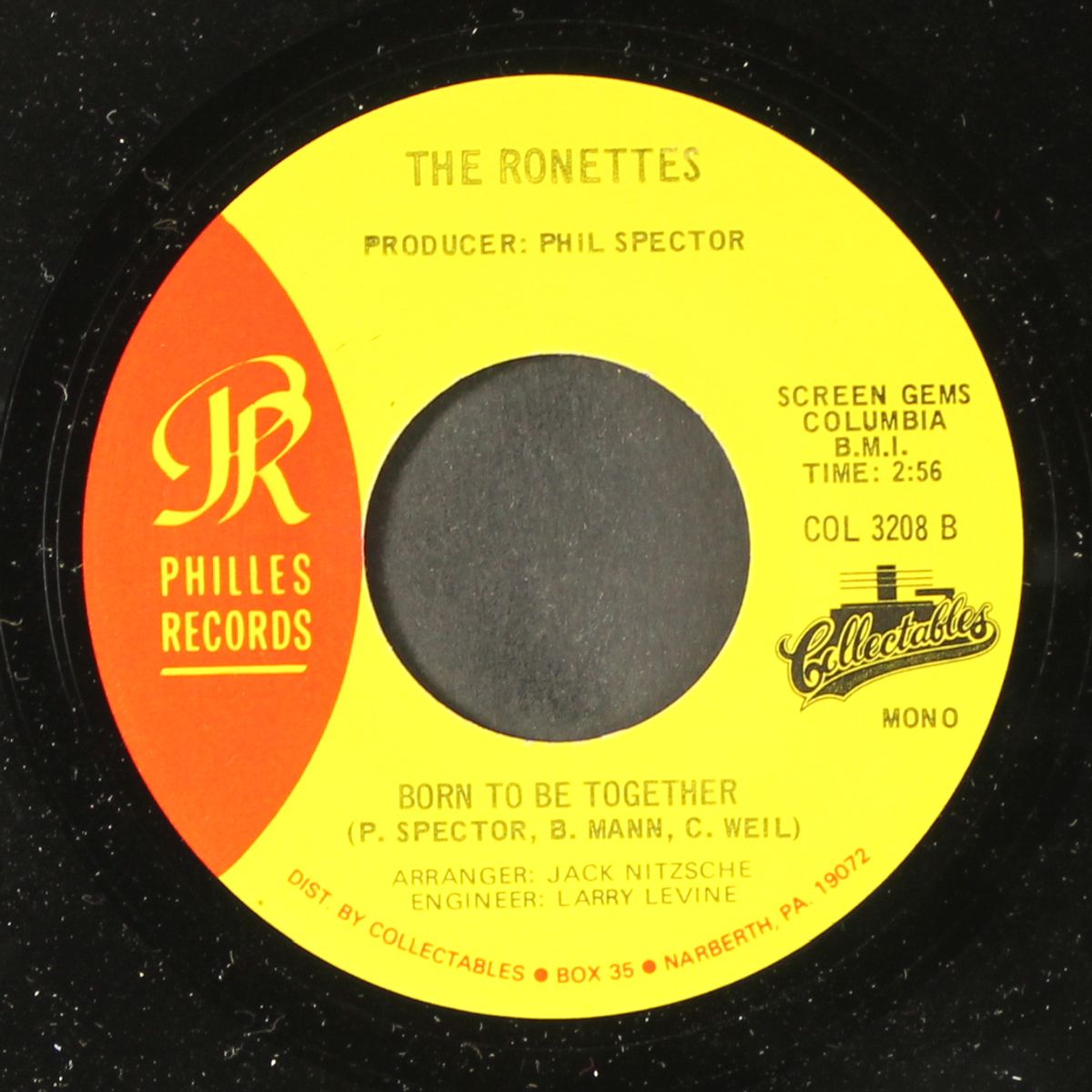 walking in the rain / born to be together by RONETTES