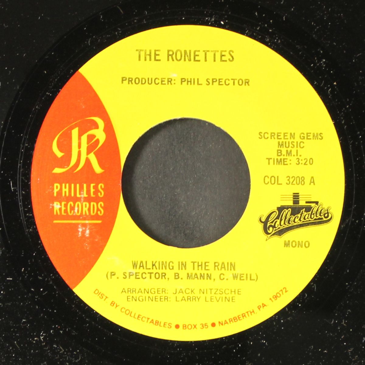 walking in the rain / born to be together by RONETTES