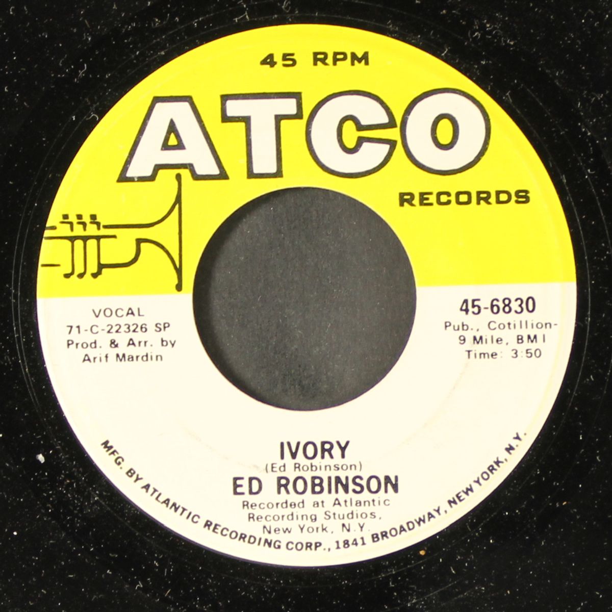 i just wanna be there / ivory by ED ROBINSON