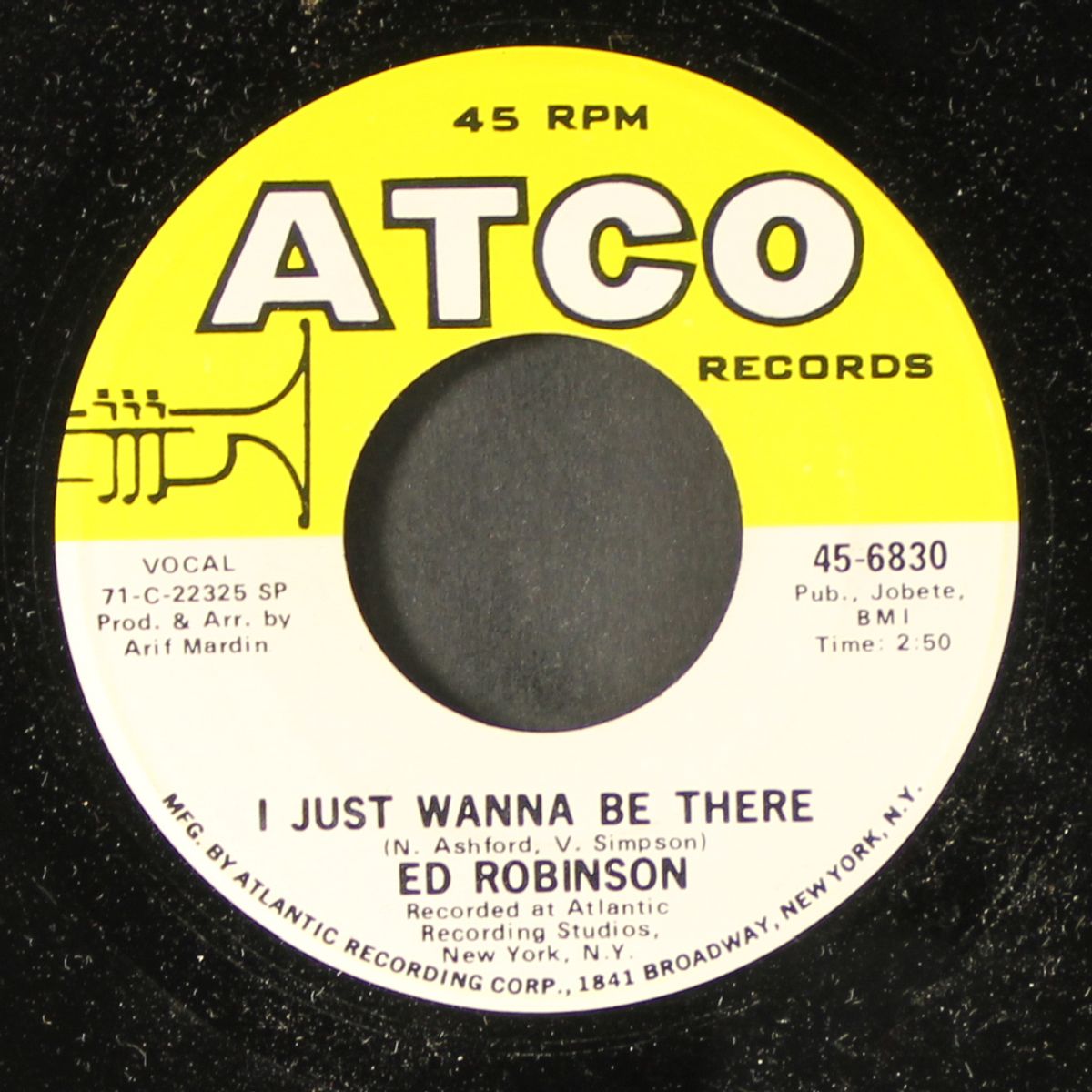 i just wanna be there / ivory by ED ROBINSON