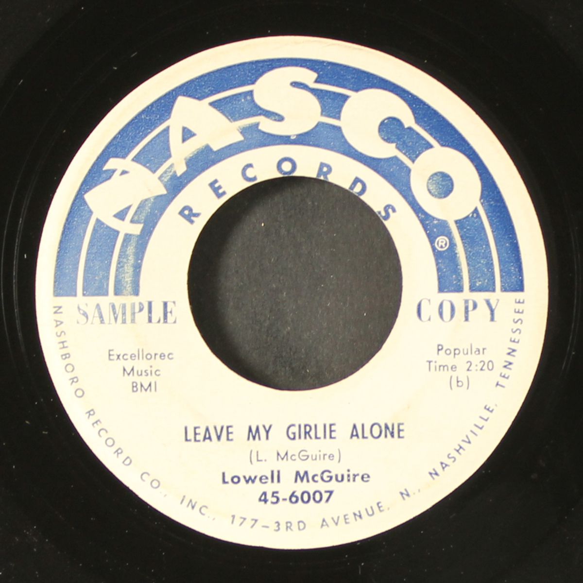 leave my girlie alone / spellbound by LOWELL MCGUIRE