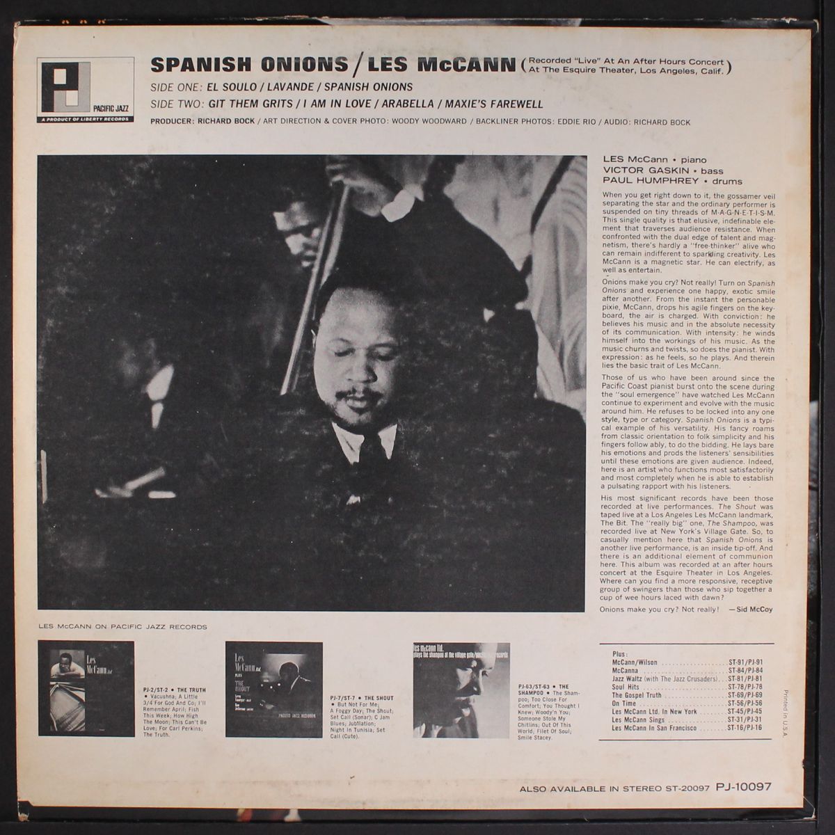 spanish onions by LES MCCANN