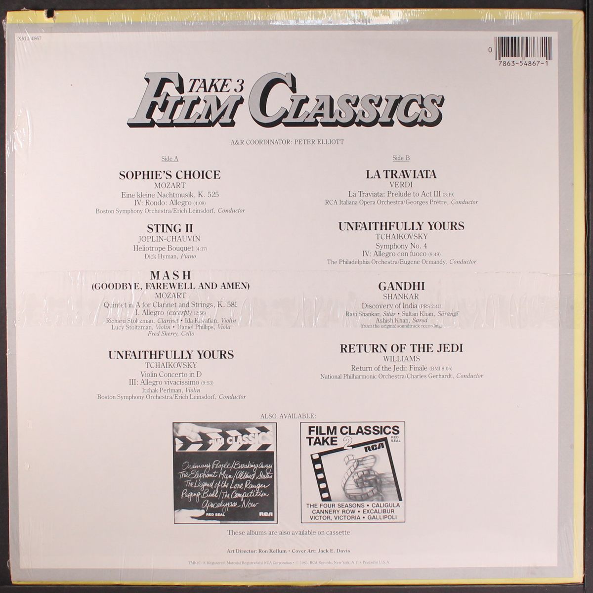 take 3 film classics by VARIOUS