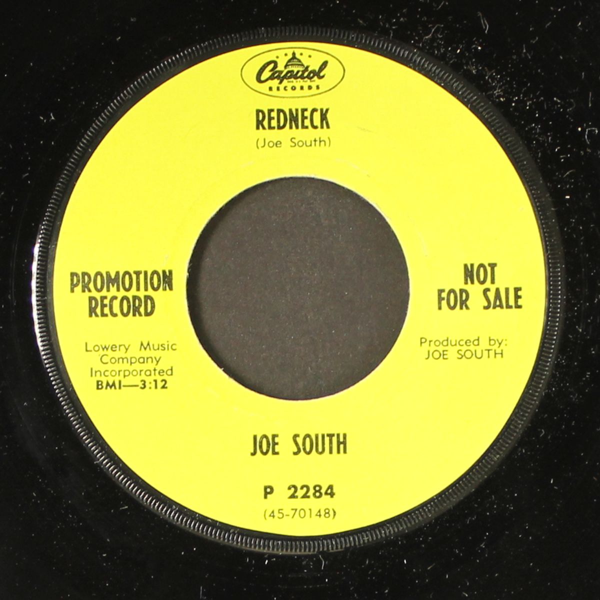 don't throw your love to the wind / redneck by JOE SOUTH