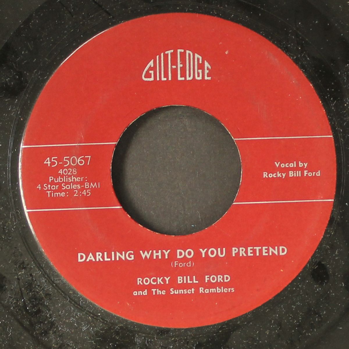 darling why do you pretend / watchin' the clock and grievin' by ROCKY BILL FORD