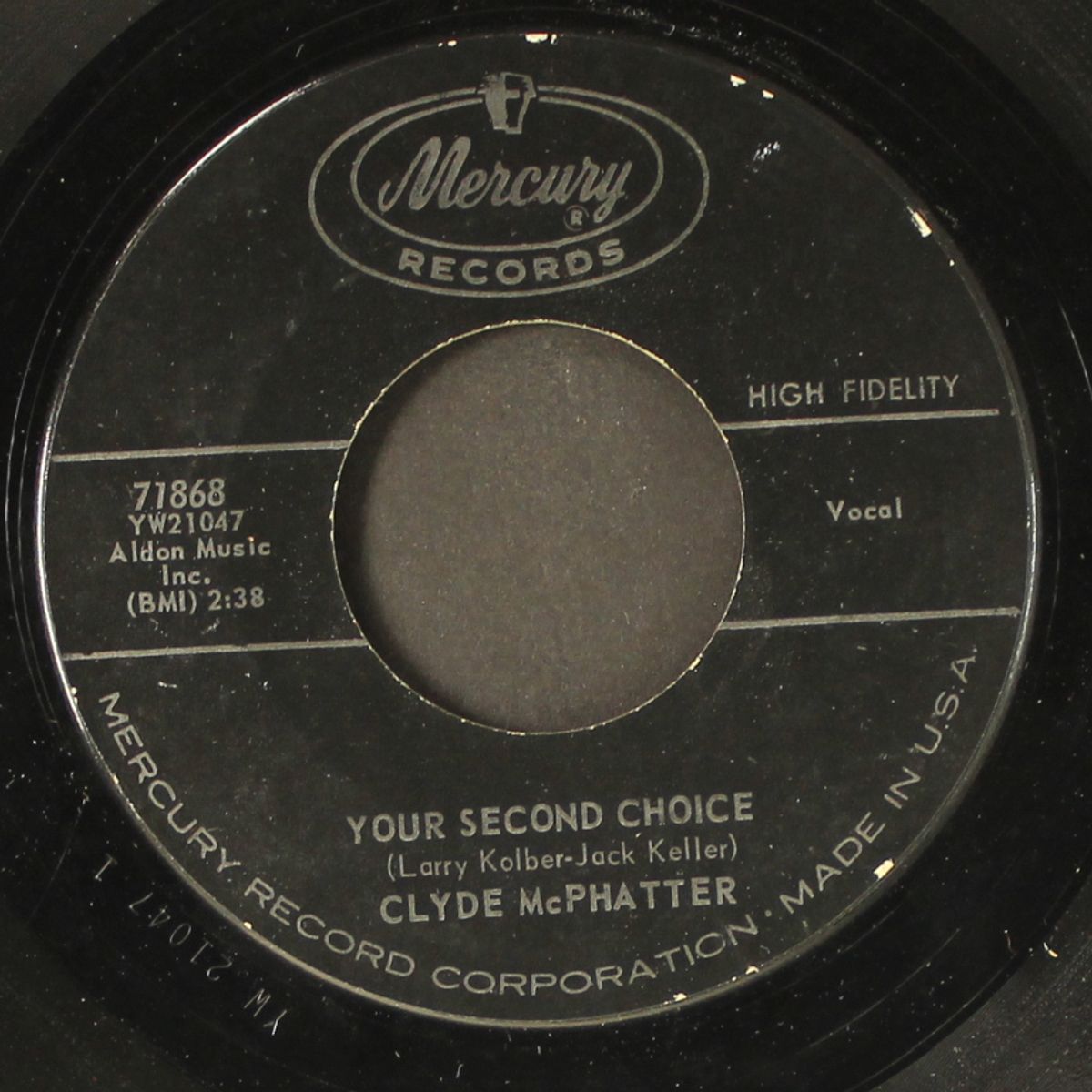 same time, same place / your second choice by CLYDE MCPHATTER