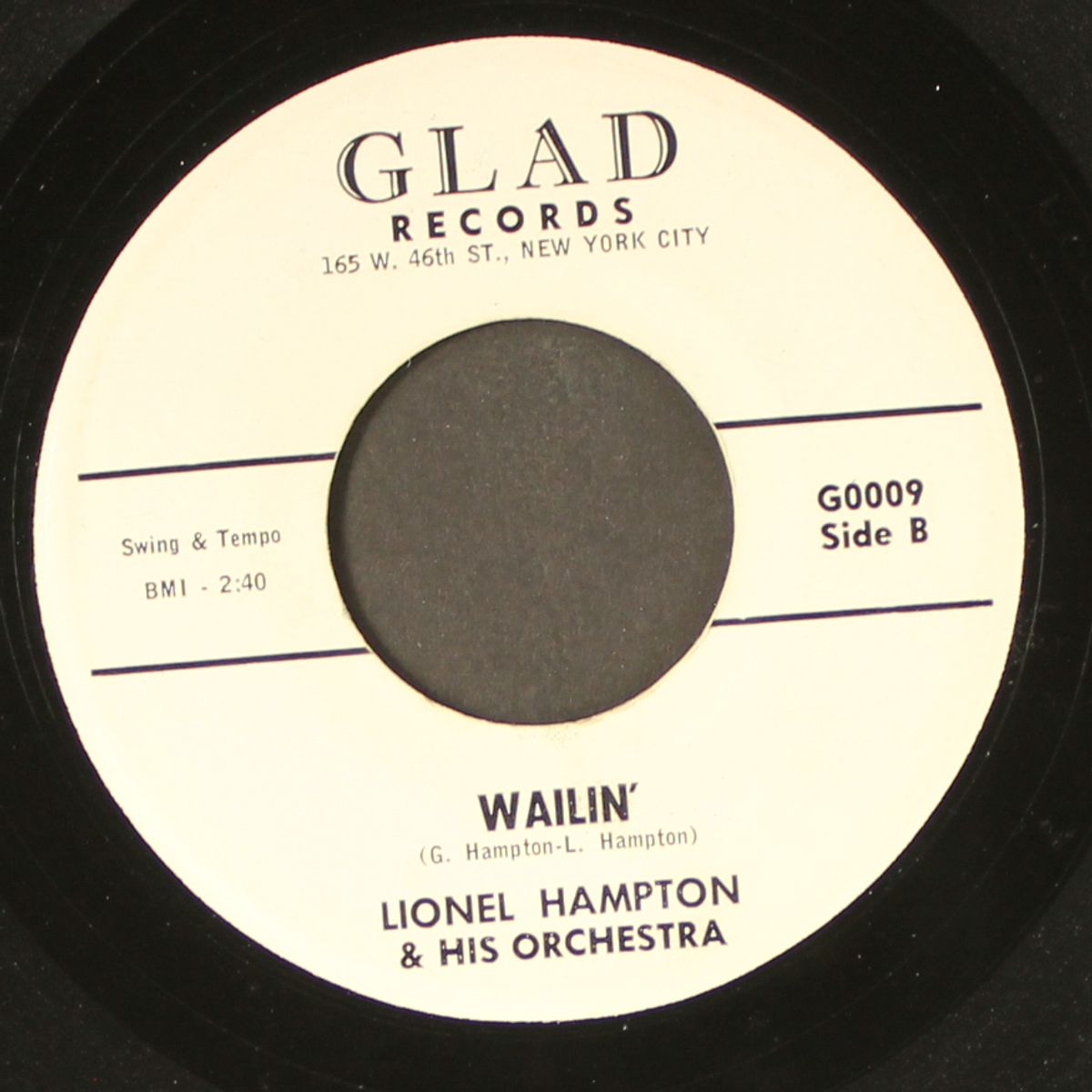 wild bill / wailin' by LIONEL HAMPTON