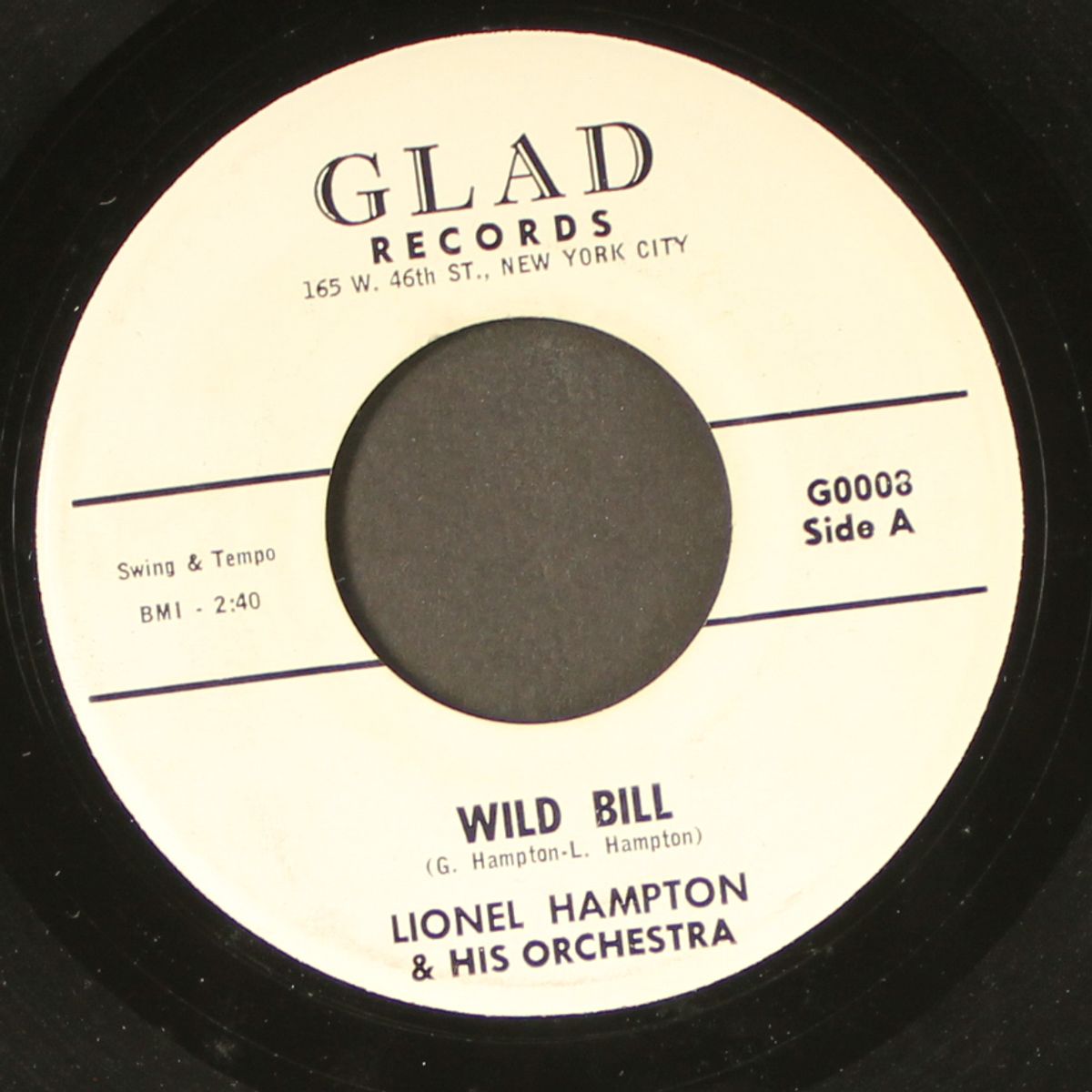 wild bill / wailin' by LIONEL HAMPTON