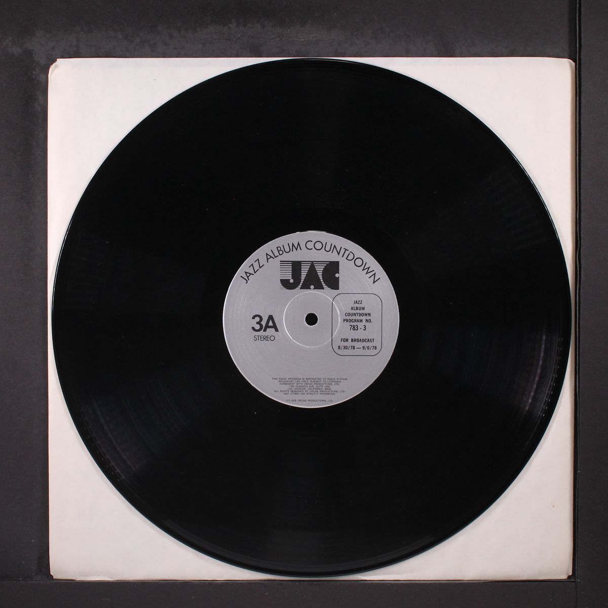 jazz album countdown 9/2/78 by VARIOUS
