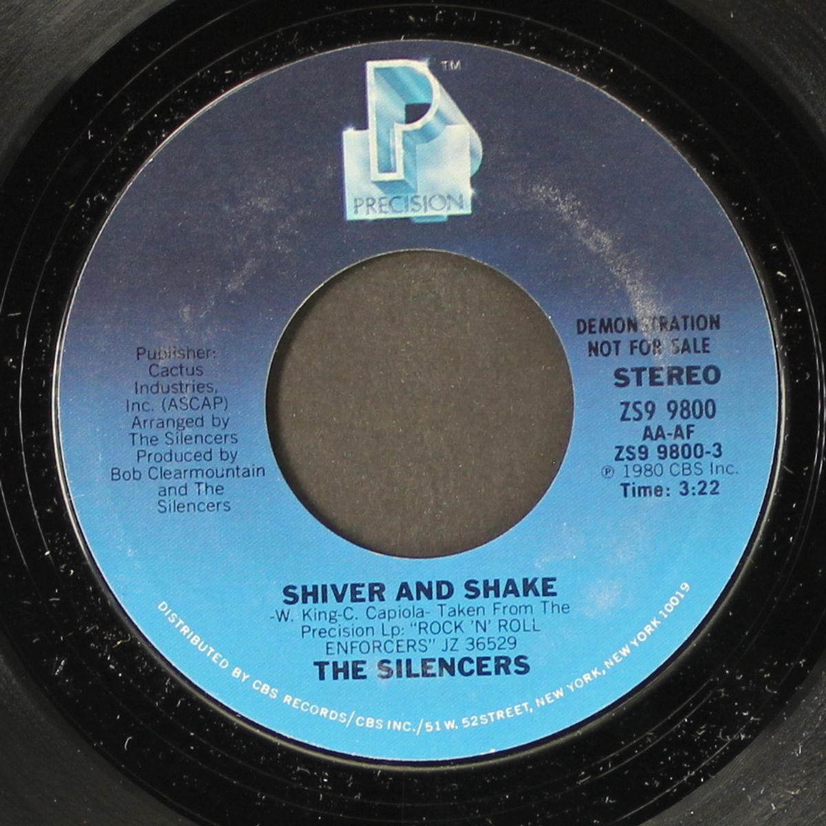 shiver and shake / same by SILENCERS