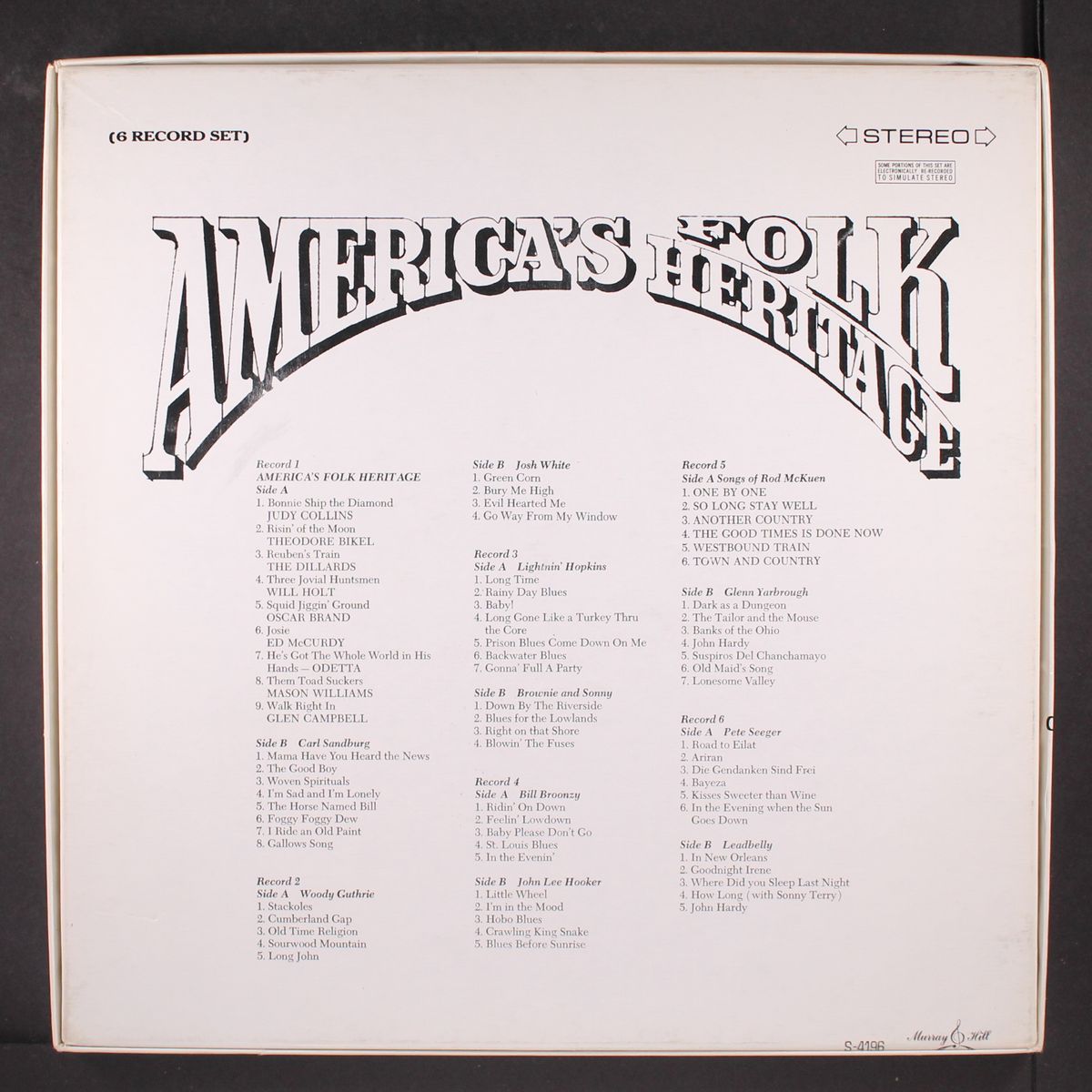 america's folk heritage by VARIOUS