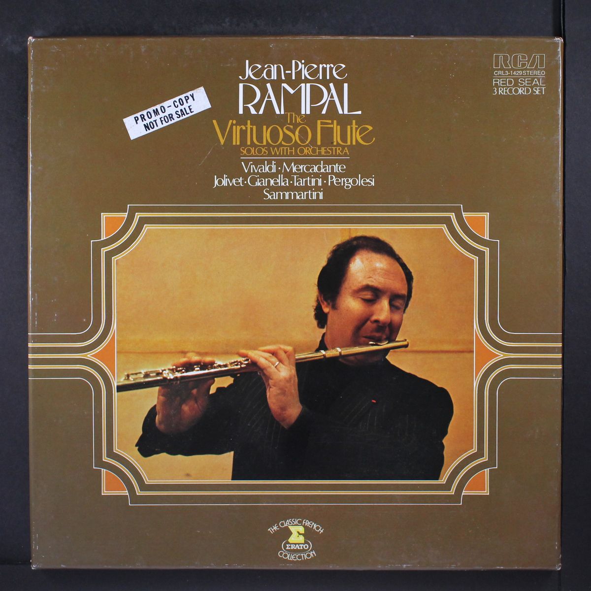 the virtuoso flute by JEAN-PIERRE RAMPAL