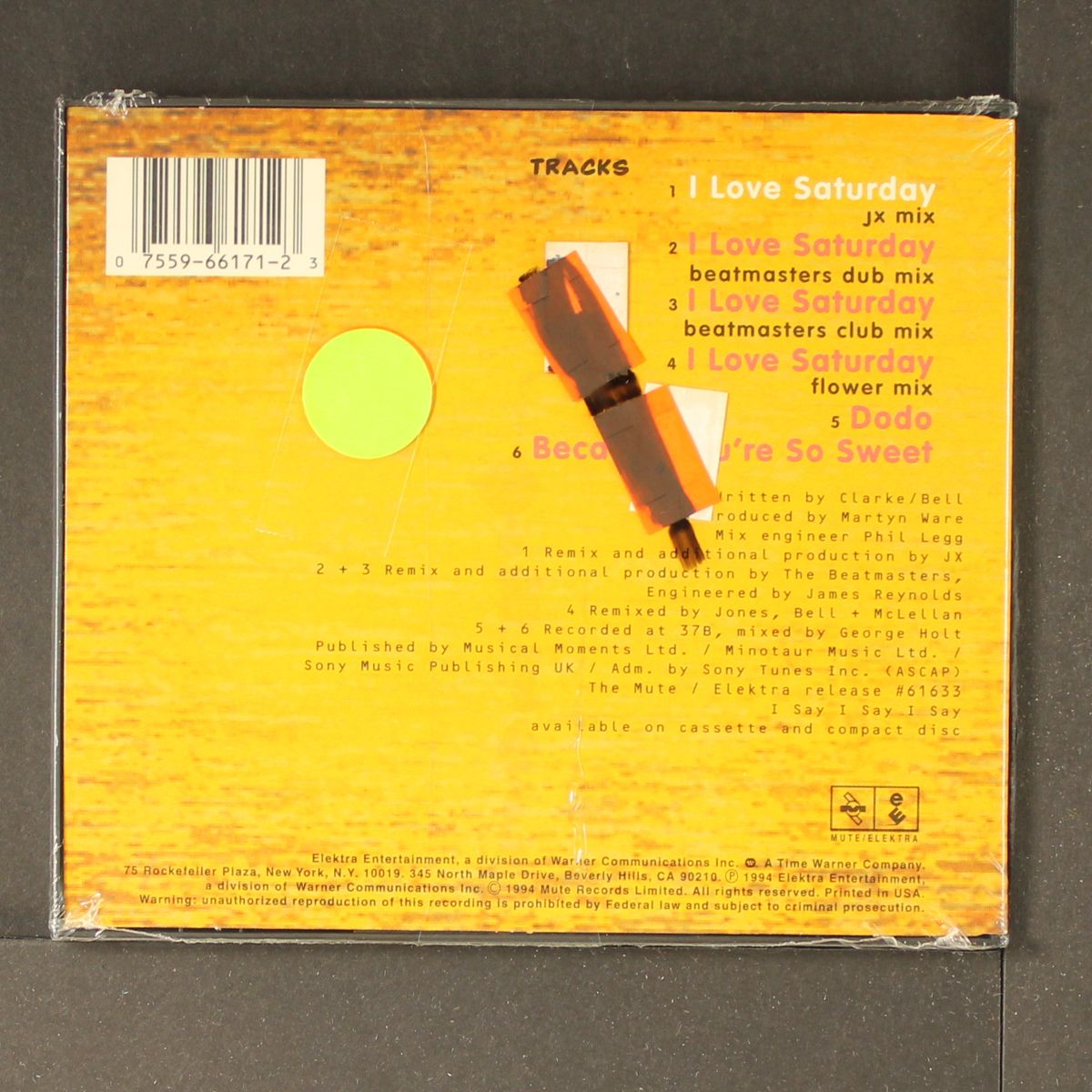 i love saturday by ERASURE