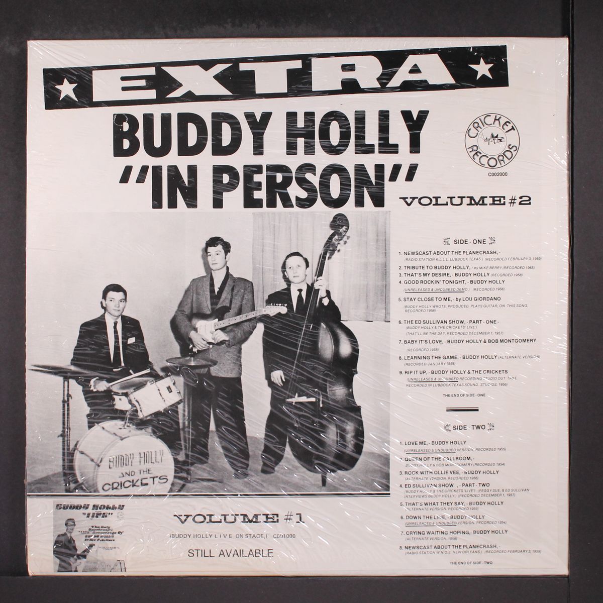 in person by BUDDY HOLLY