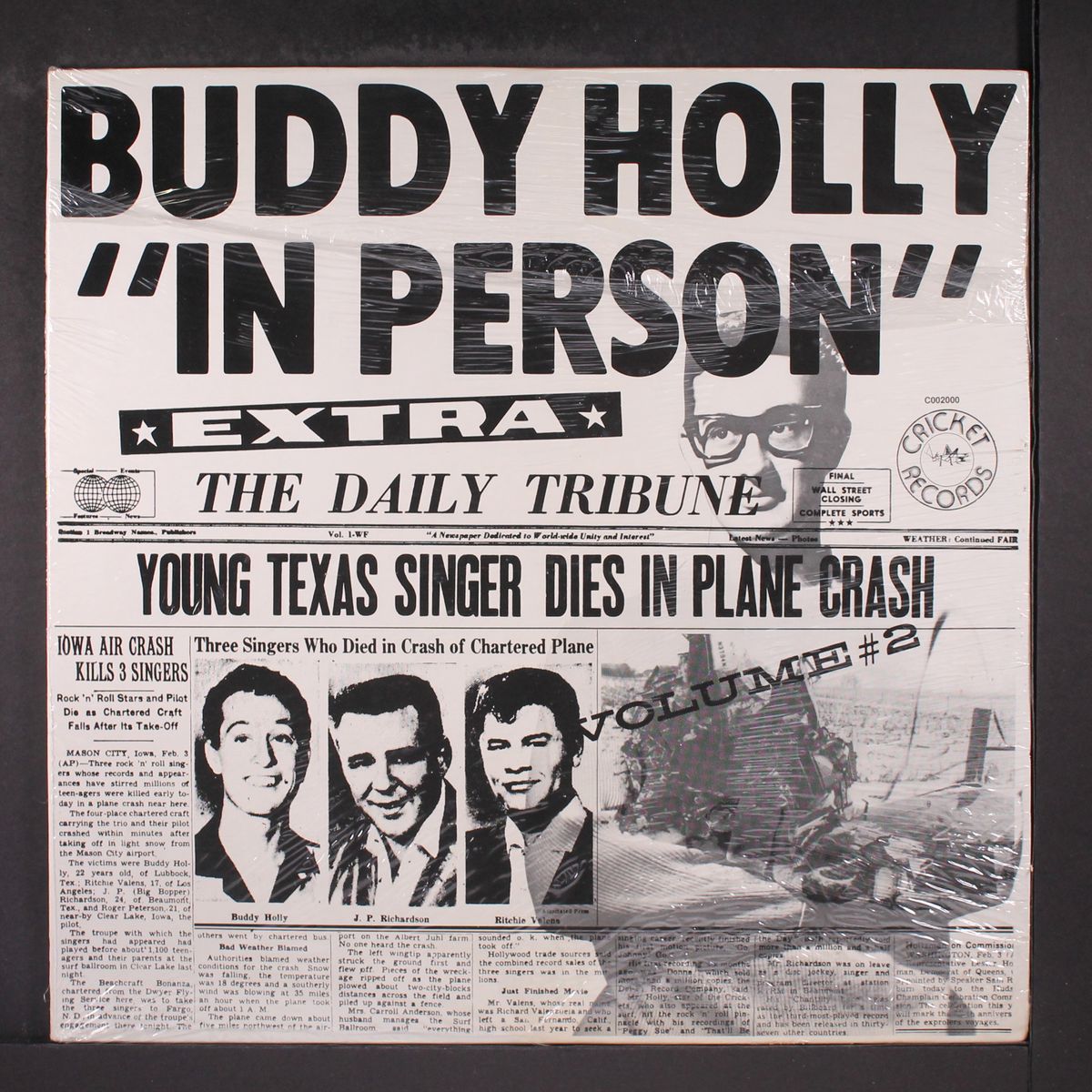 in person by BUDDY HOLLY