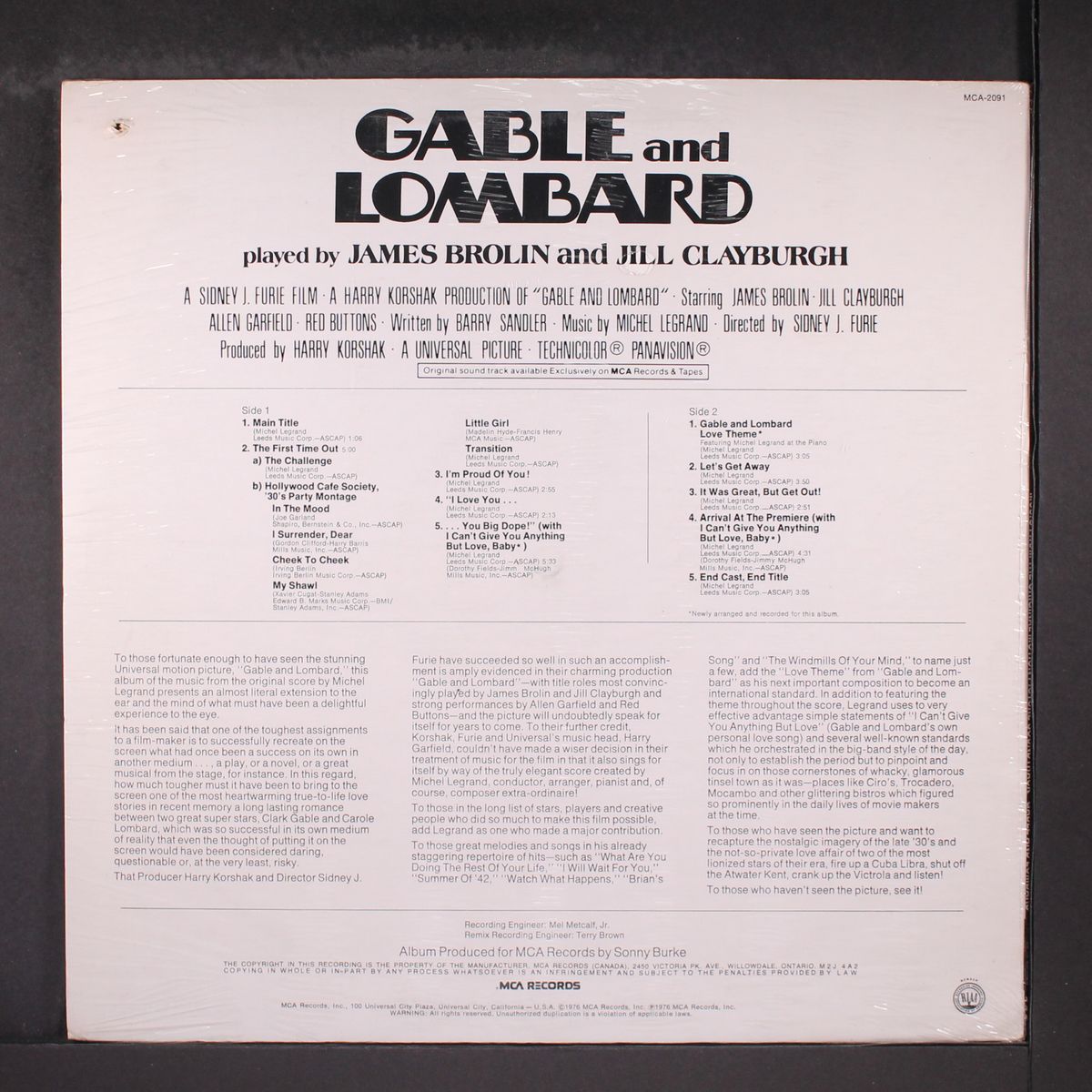 gable and lombard by SOUNDTRACK