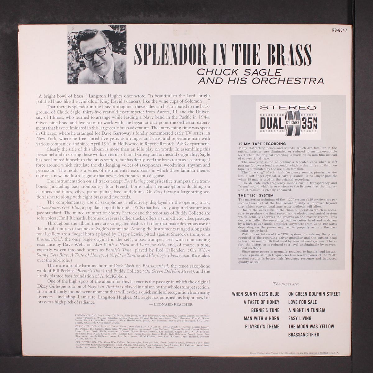 splendor in the brass by CHUCK SAGLE
