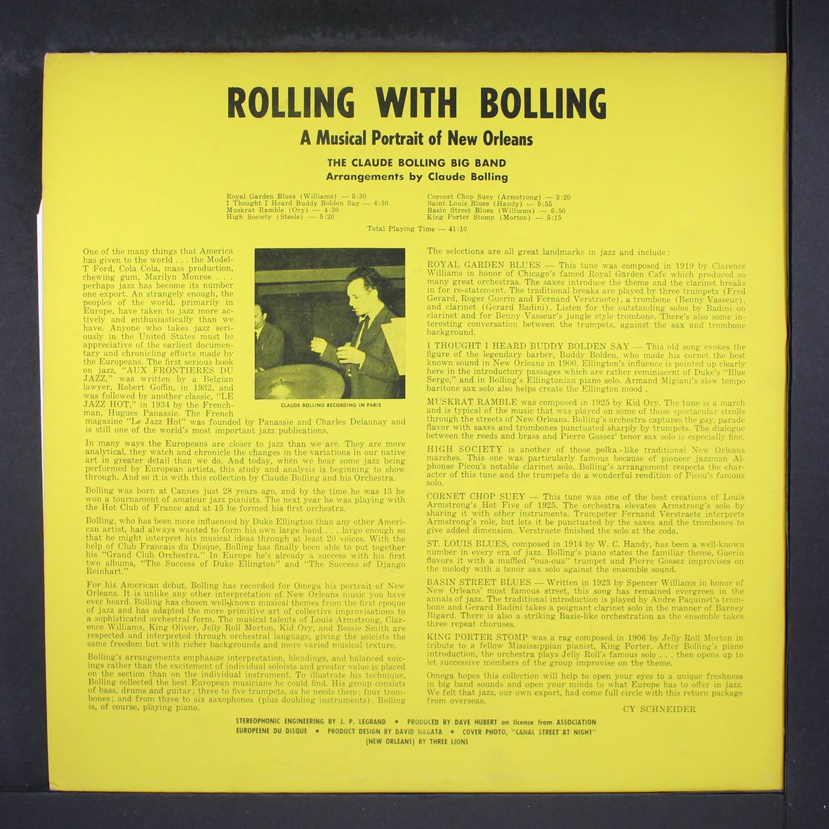rolling with bolling by CLAUDE BOLLING