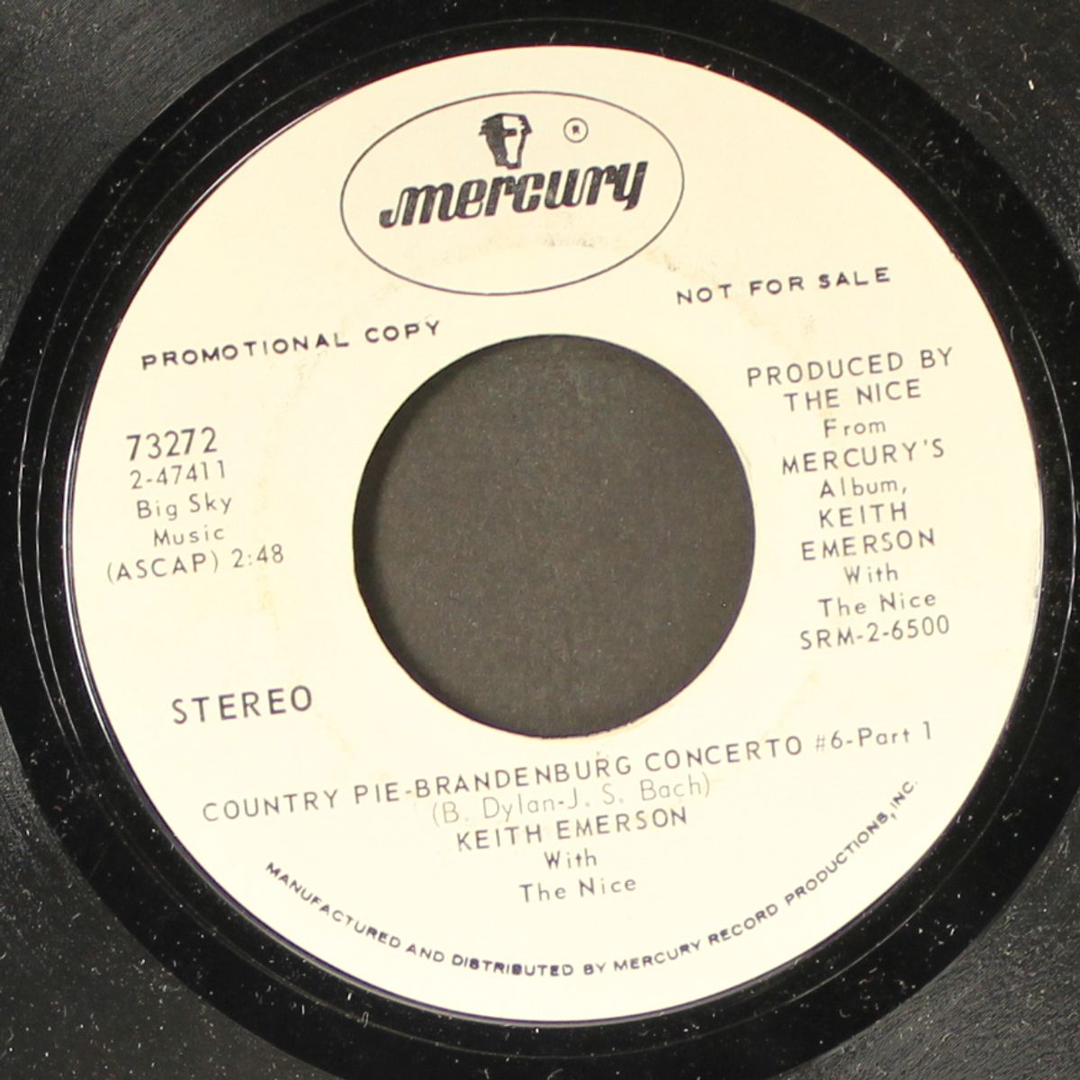 country pie / finale, 5th bridge by KEITH EMERSON & NICE