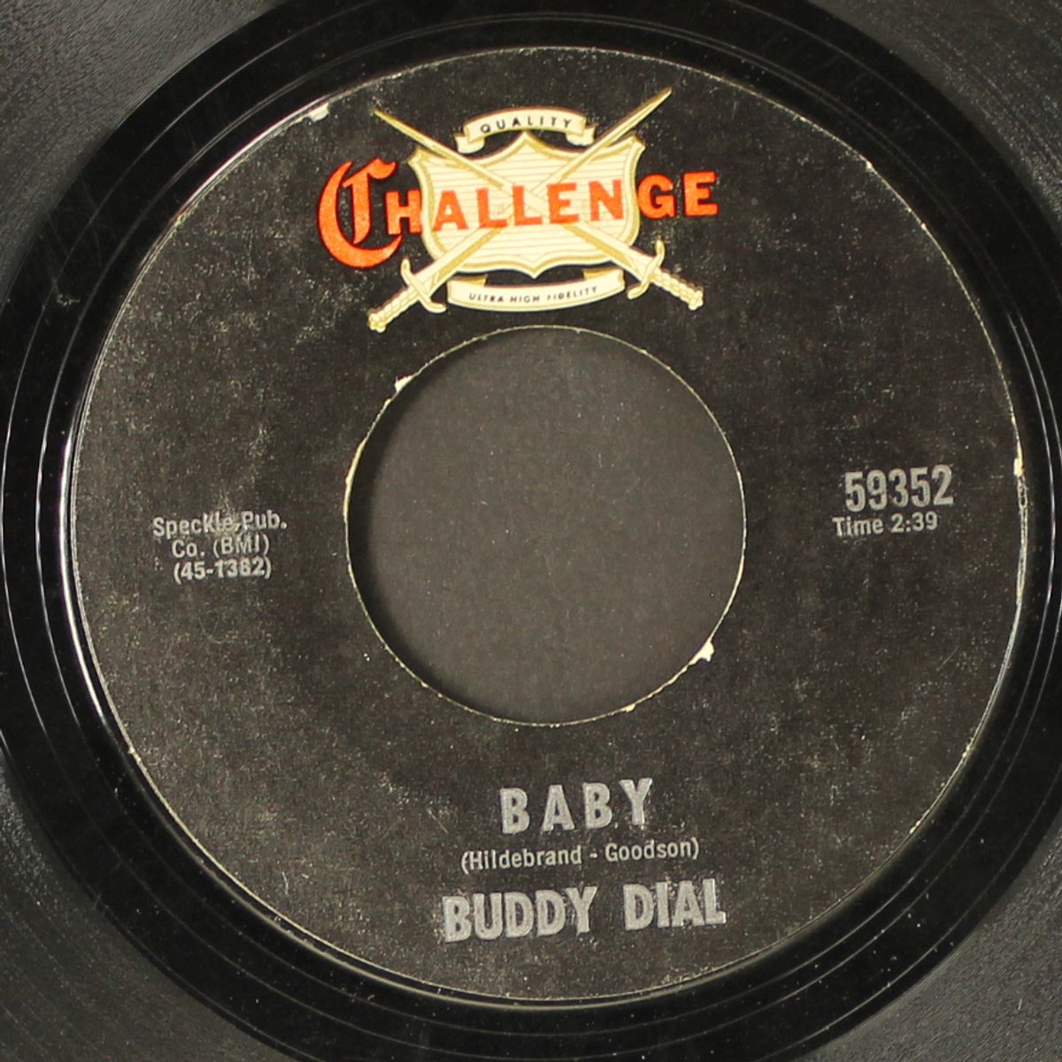baby / back in the old days by BUDDY DIAL