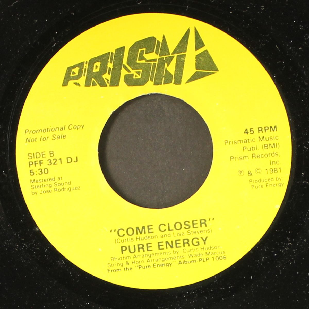 come closer / long by PURE ENERGY