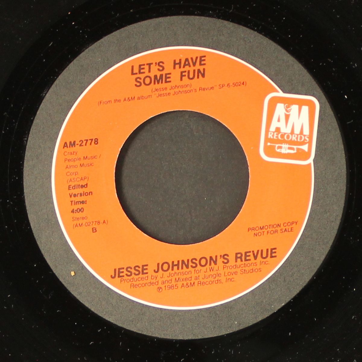 let's have some fun / same by JESSE JOHNSON'S REVUE