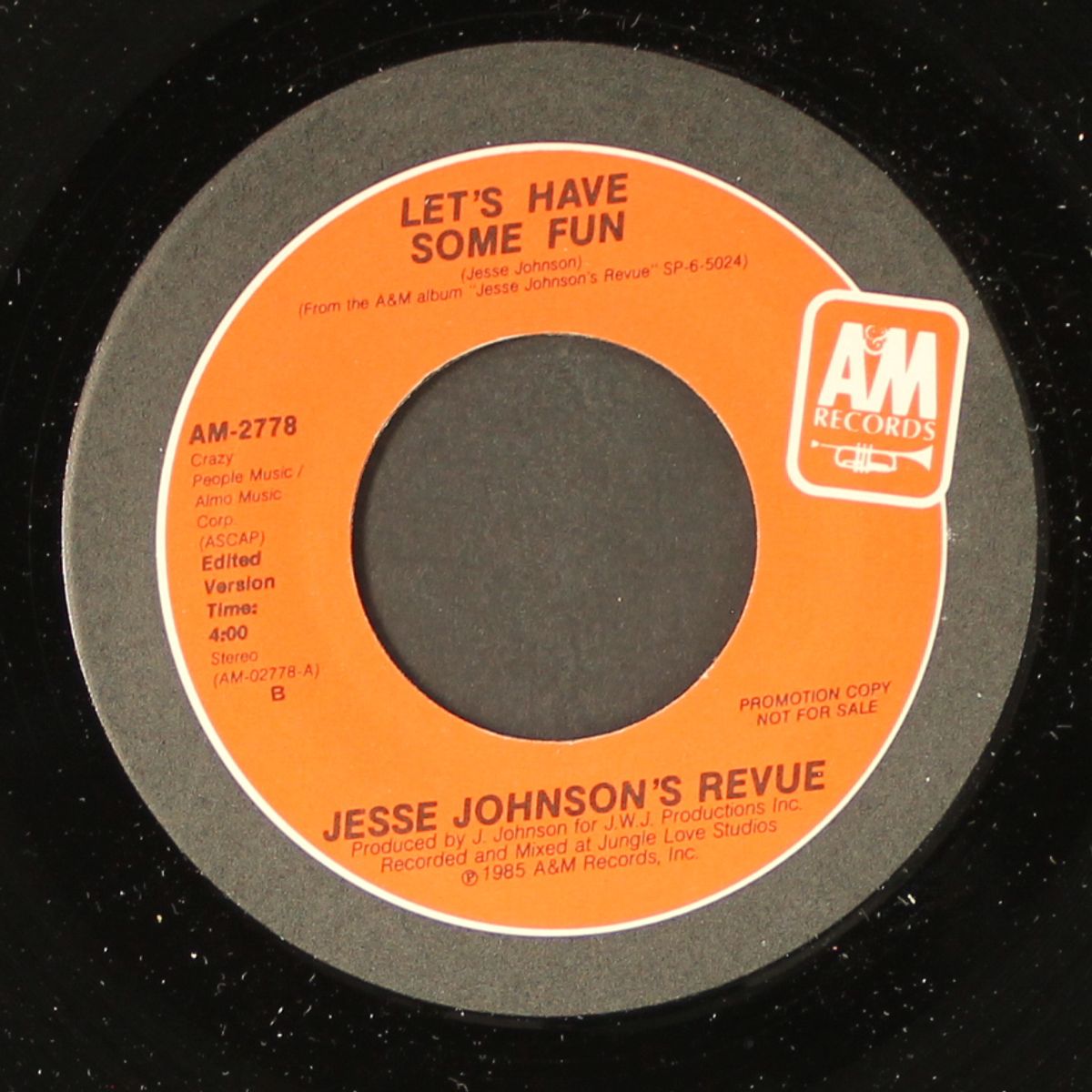 let's have some fun / same by JESSE JOHNSON'S REVUE
