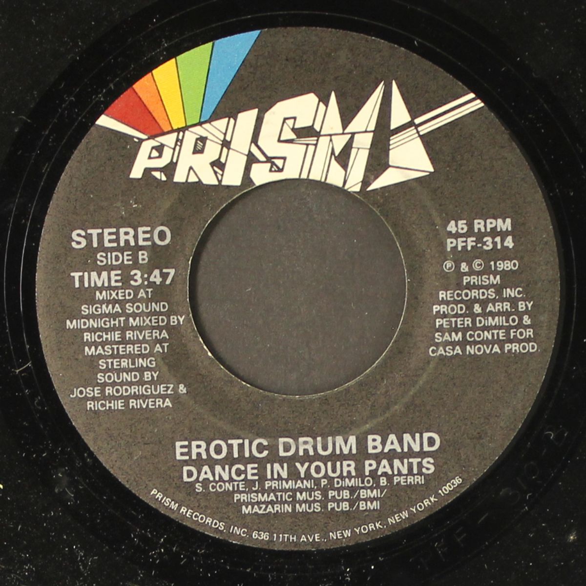 touch me where it's hot / dance in your pants by EROTIC DRUM BAND