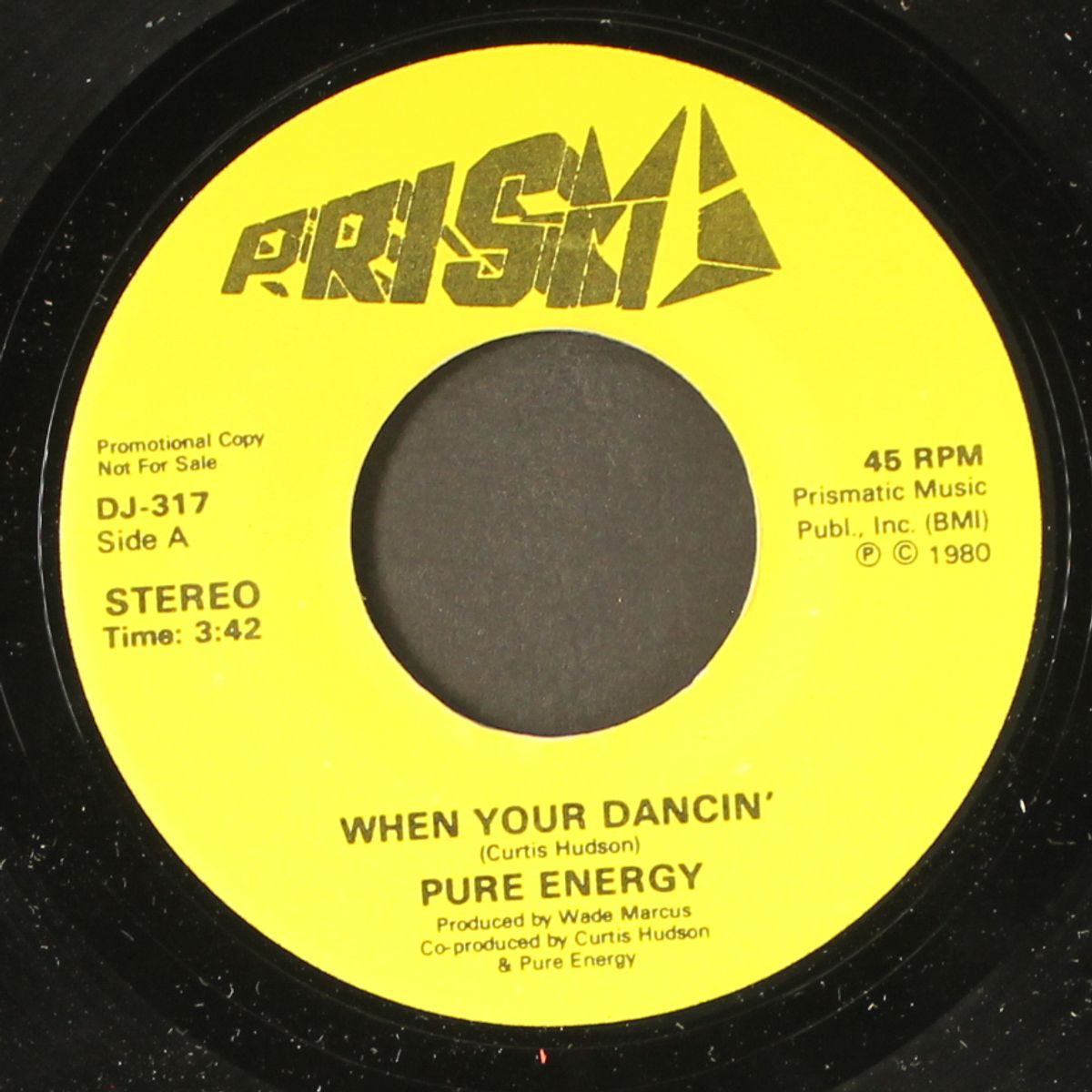 when your dancin' / same by PURE ENERGY