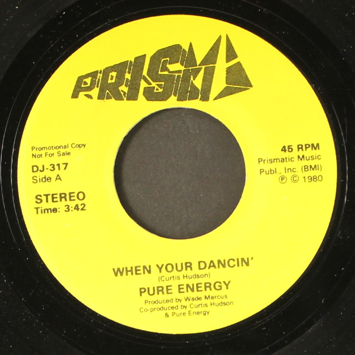 when your dancin' / same by PURE ENERGY