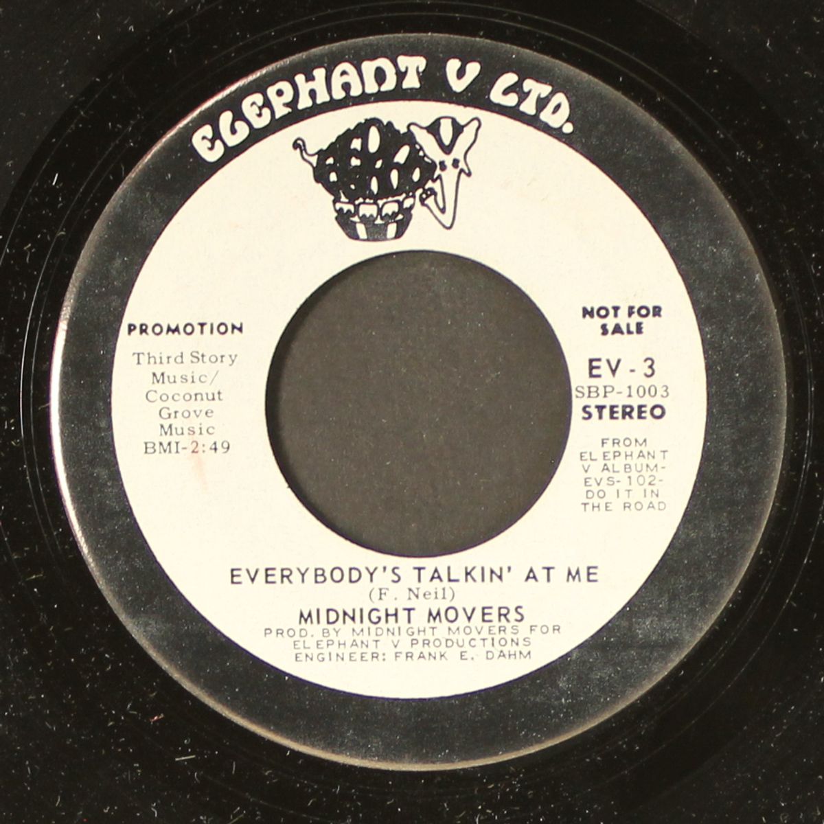 everybody's talkin' at me / mono by MIDNIGHT MOVERS