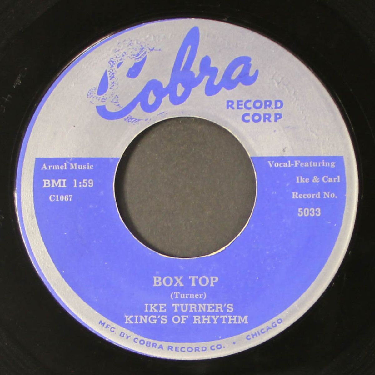 walking down the aisle / box top by IKE TURNER'S KING'S OF RHYTHM