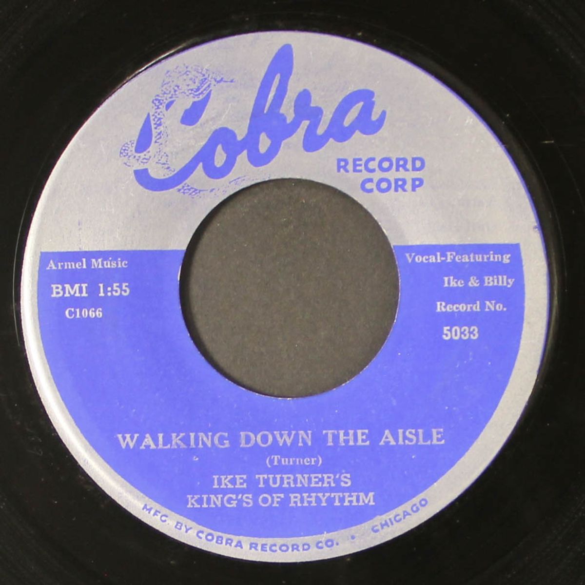 walking down the aisle / box top by IKE TURNER'S KING'S OF RHYTHM