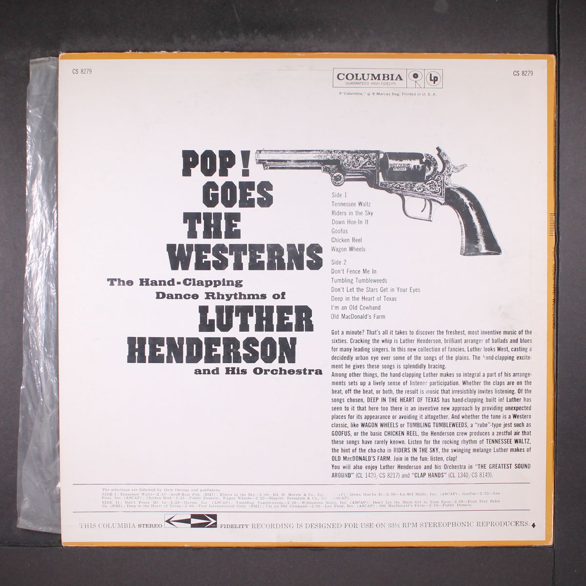 pop! goes the westerns by LUTHER HENDERSON