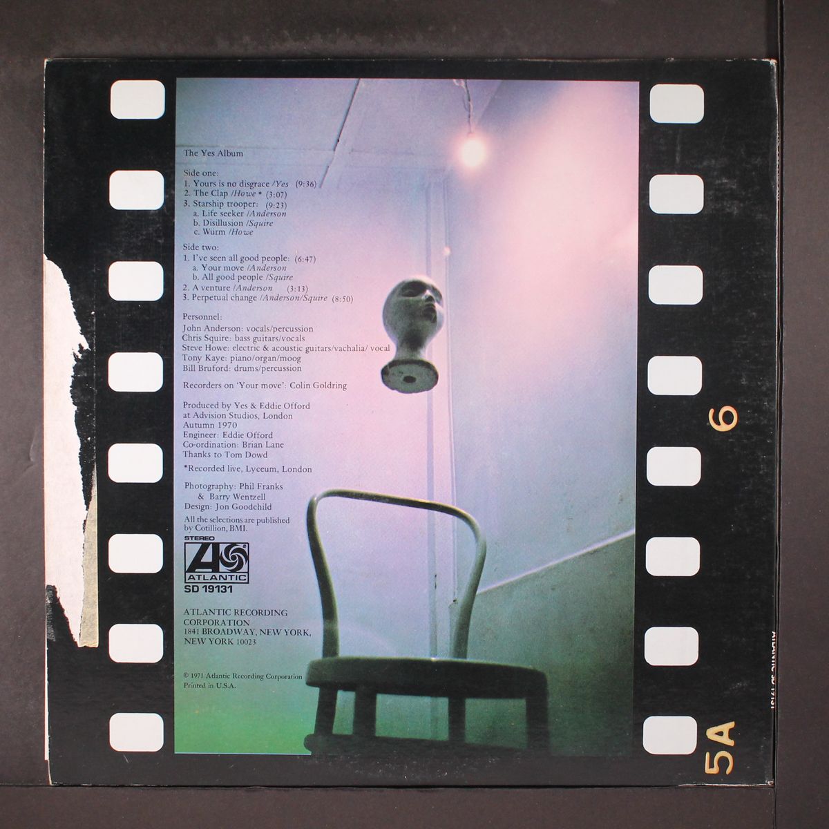 the yes album by YES