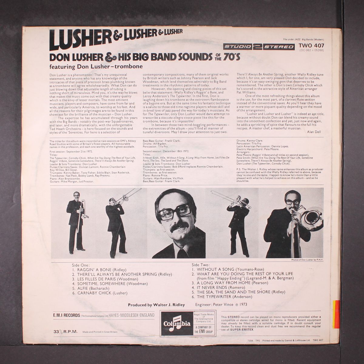 lusher & lusher & lusher by DON LUSHER