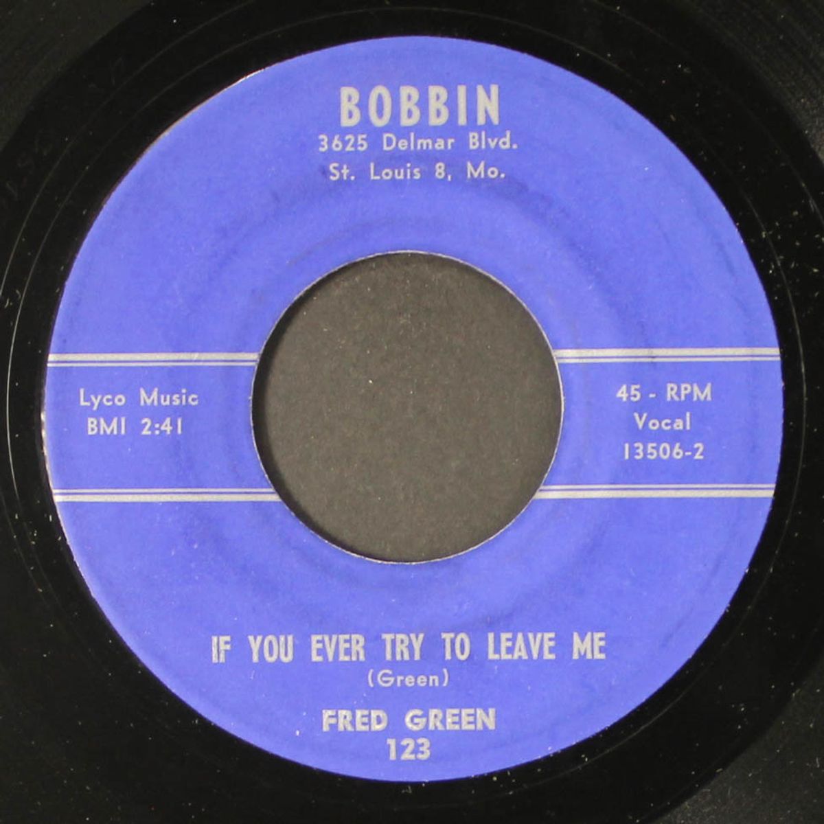 don't make a fool of me / if you ever try to leave me by FRED GREEN