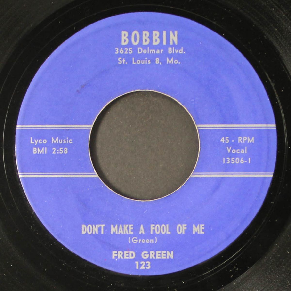 don't make a fool of me / if you ever try to leave me by FRED GREEN