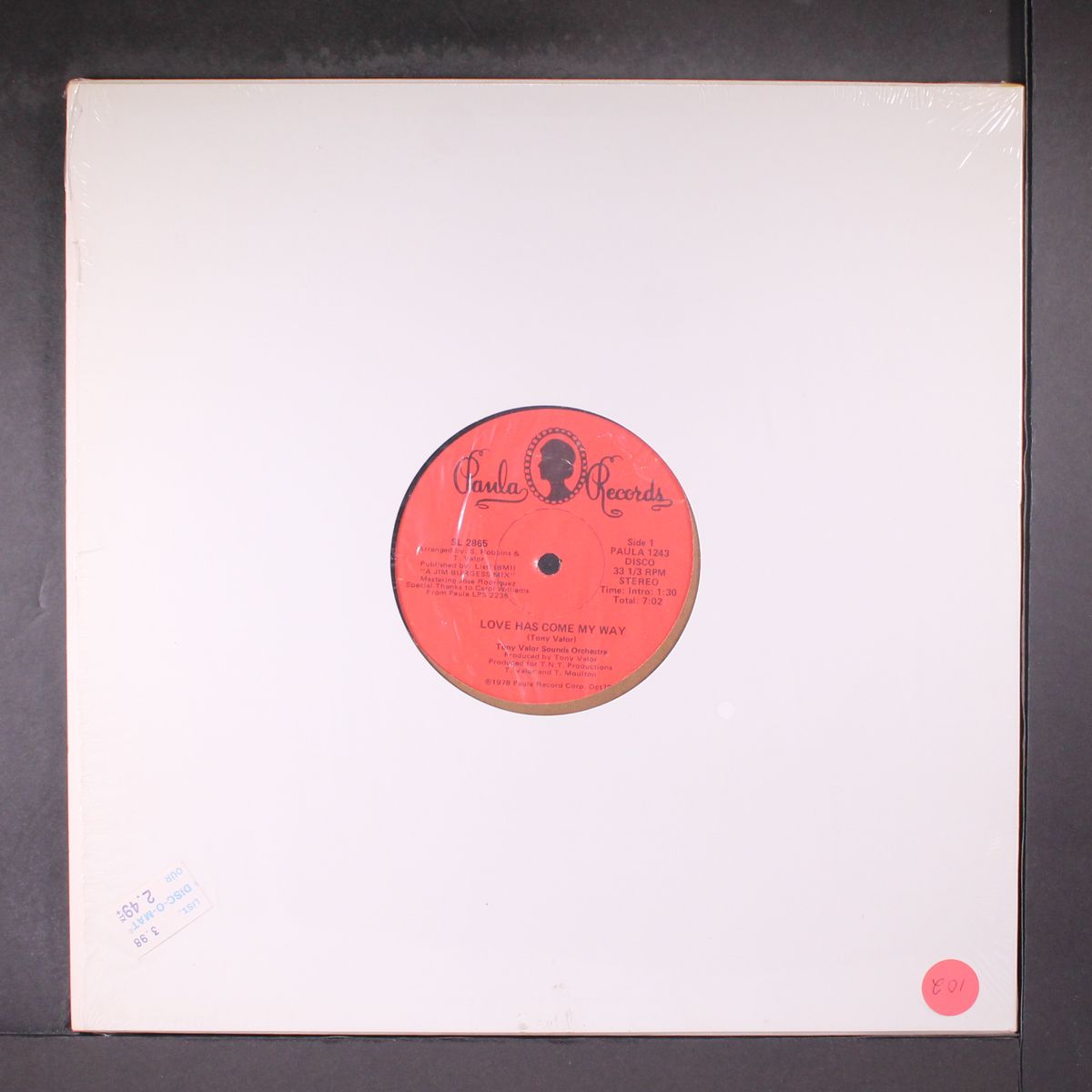 love has come my way / opus 22 by TONY VALOR