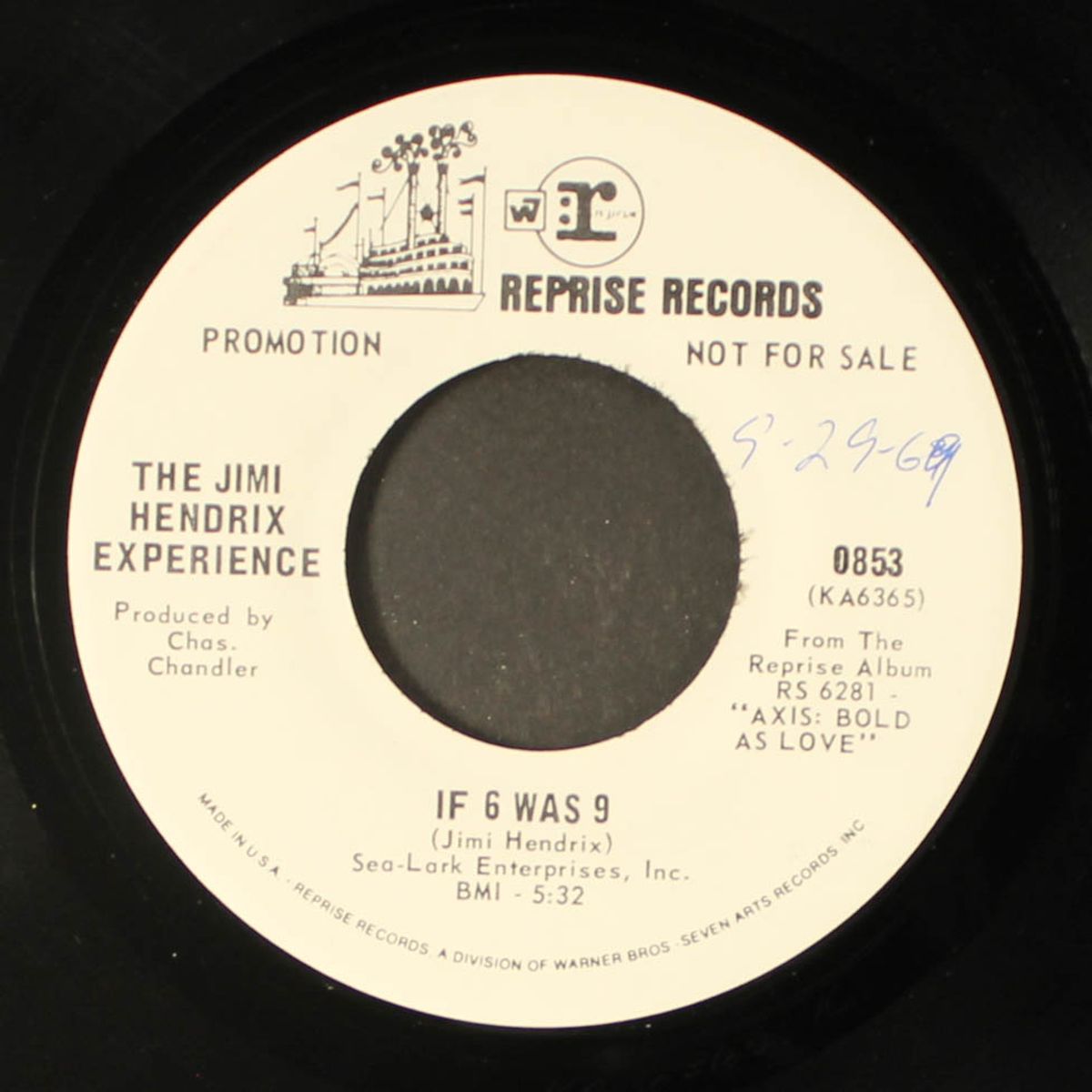 stone free / if 6 was 9 by JIMI HENDRIX EXPERIENCE