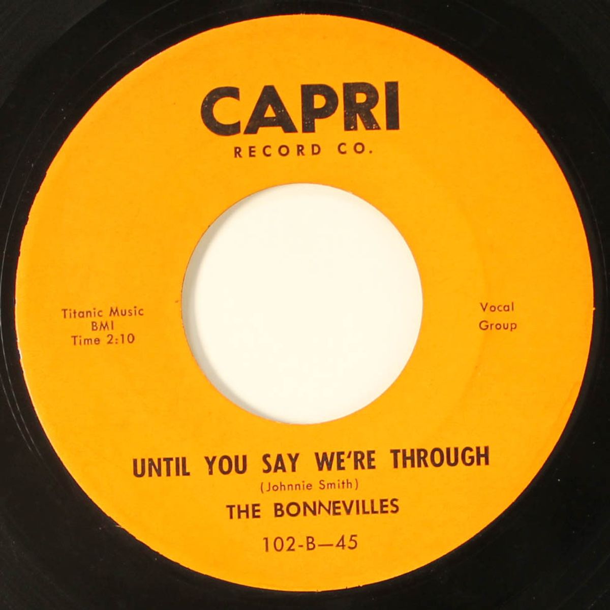 give me your love / until you say we're through by BONNEVILLES