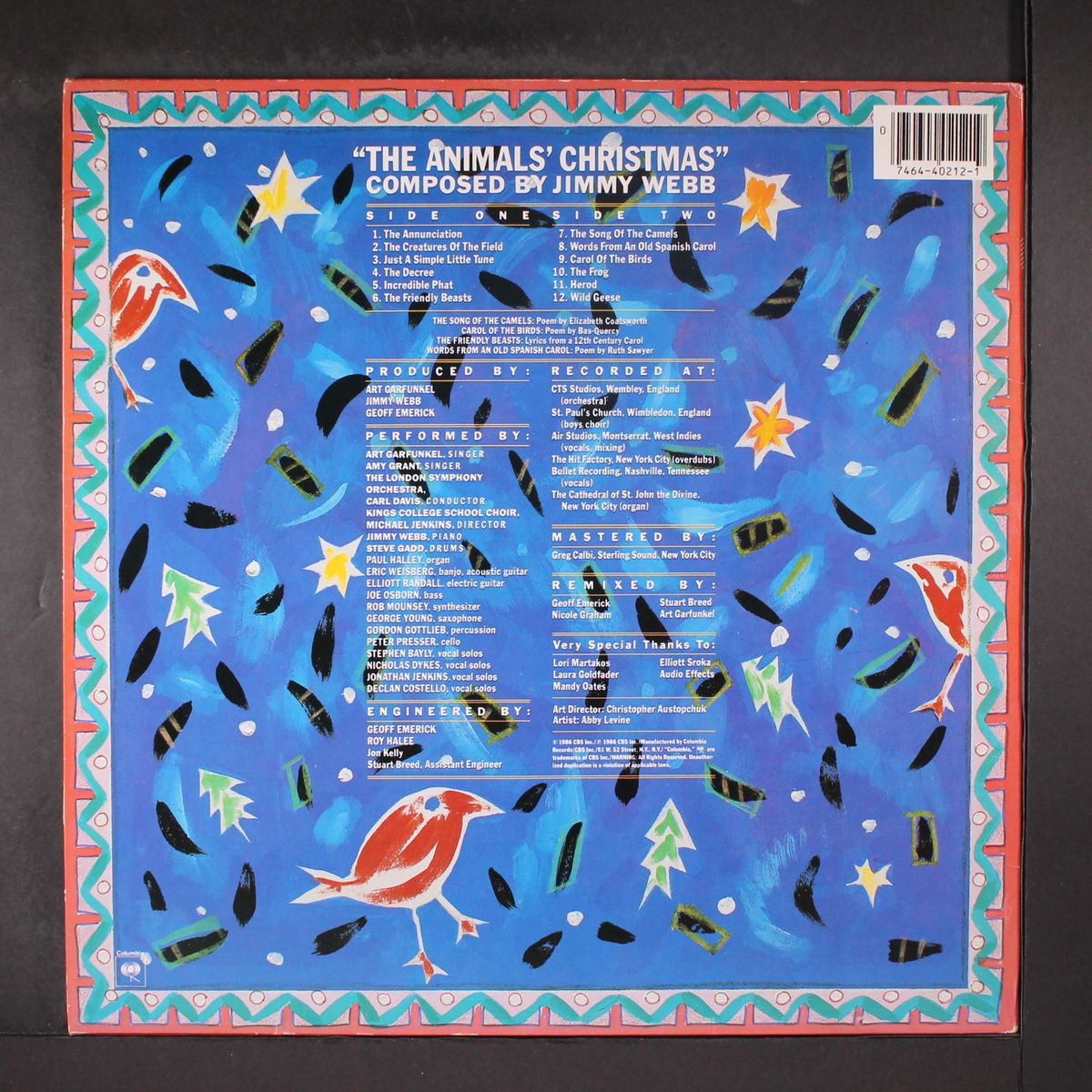 the animals' christmas by ART GARFUNKEL & AMY GRANT