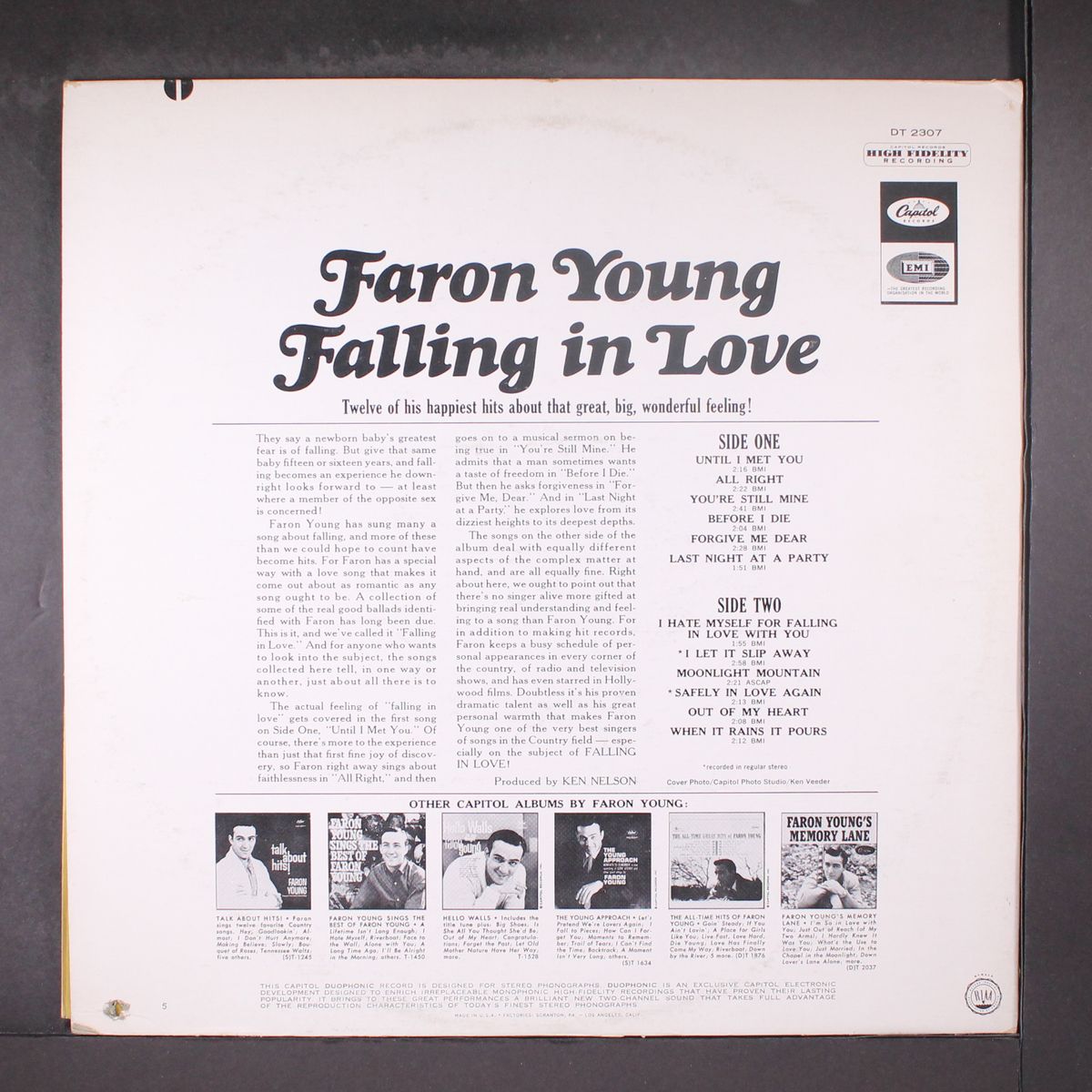 falling in love by FARON YOUNG