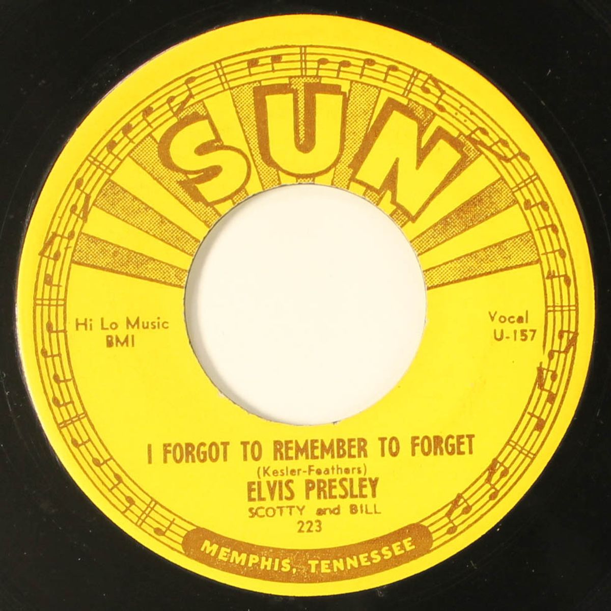 mystery train / i forgot to remember to forget by ELVIS PRESLEY