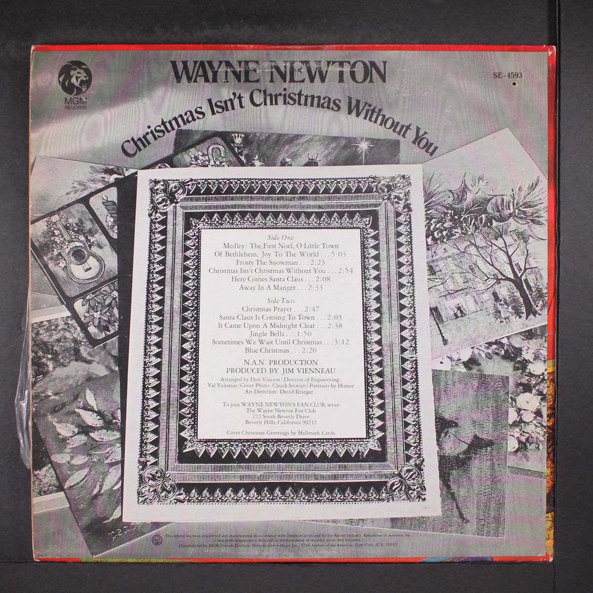 christmas isn't christmas without you by WAYNE NEWTON