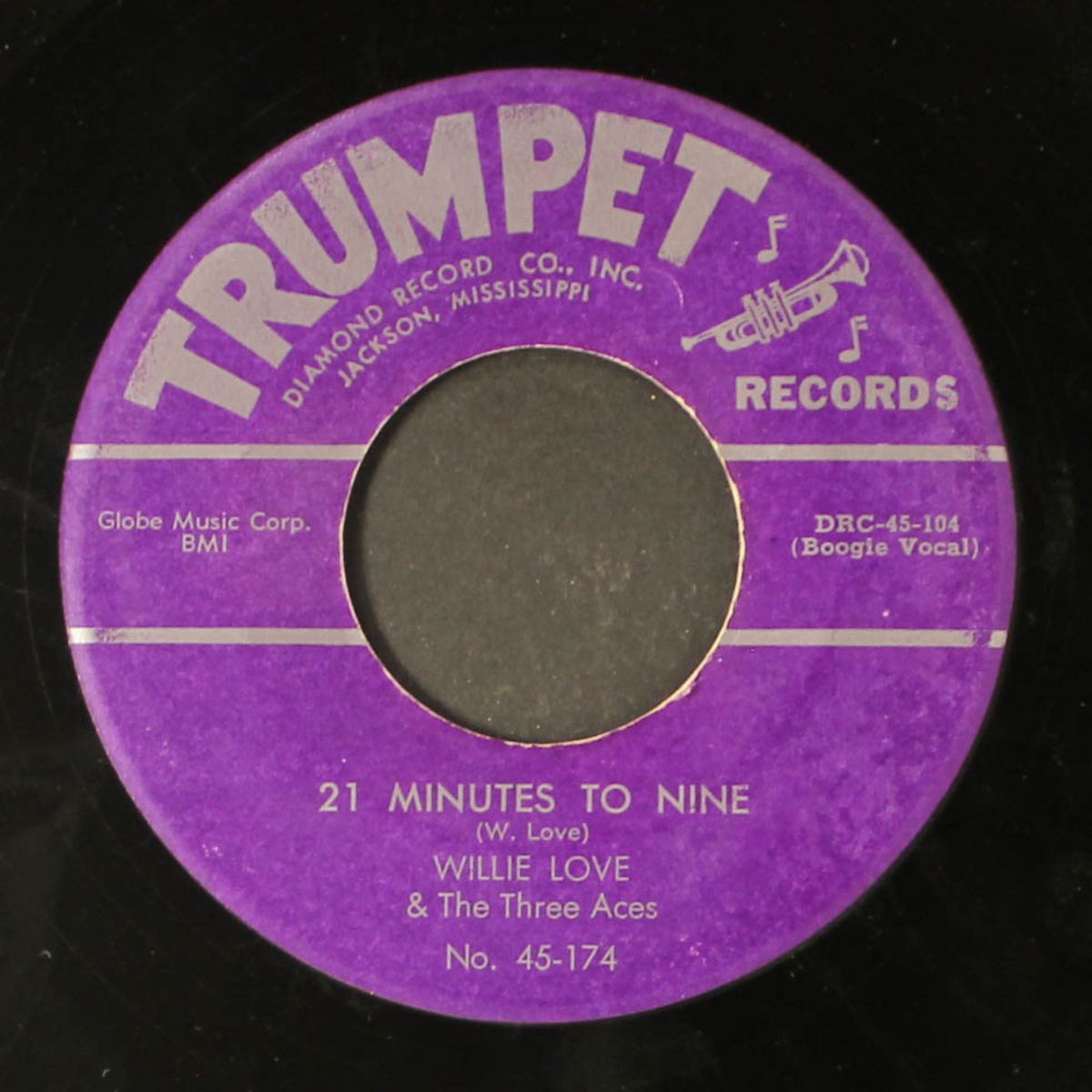 21 minutes to nine / shady lane blues by WILLIE LOVE