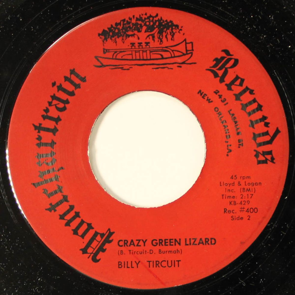 face the facts / crazy green lizard by BILLY TIRCUIT